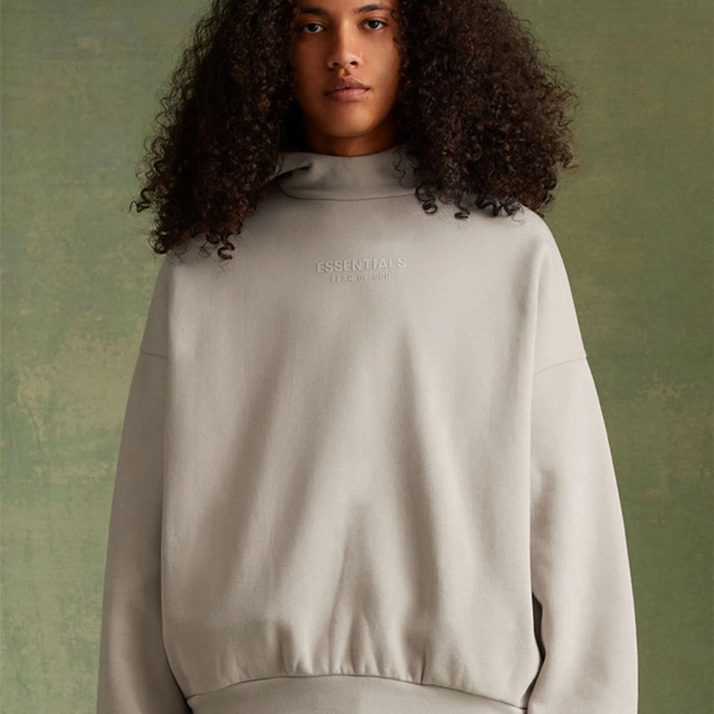 The Fear of God Essentials Silver Cloud Hoodie